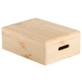 Caja de pino con tapa 40x30x14cm
